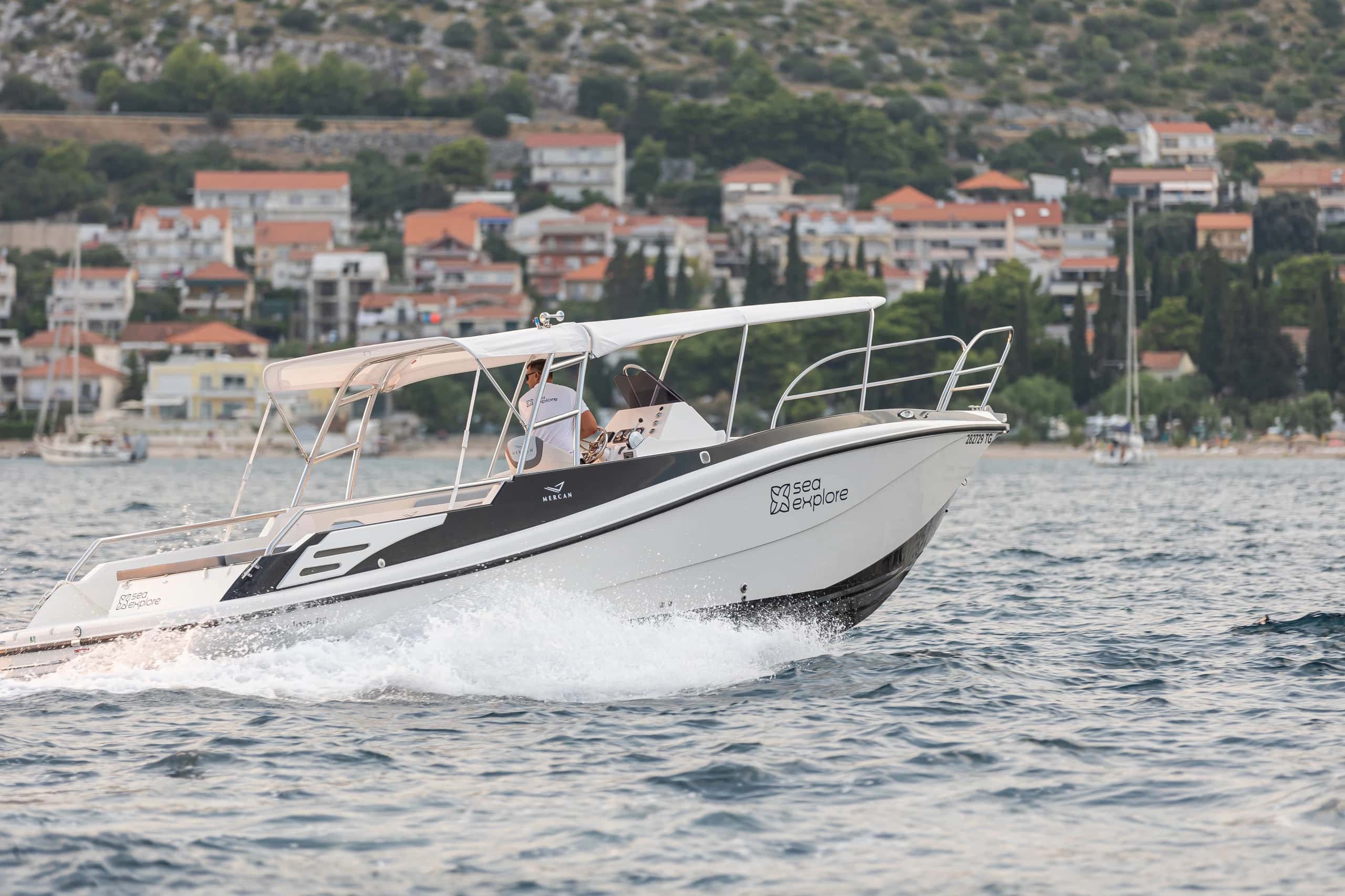 On board the comfortable SeaExplore speedboat
